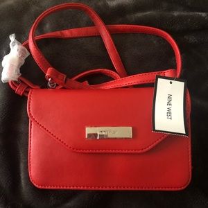 Red Nine West Women’s Crossbody Bag